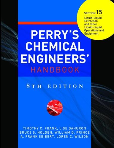 Liquid-Liquid Extraction and Other Liquid-Liquid Operations and Equipment