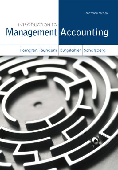 Introduction to Management Accounting