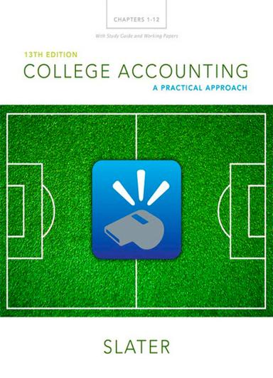 College Accounting Chapters 1-12 with Study Guide and Working Papers