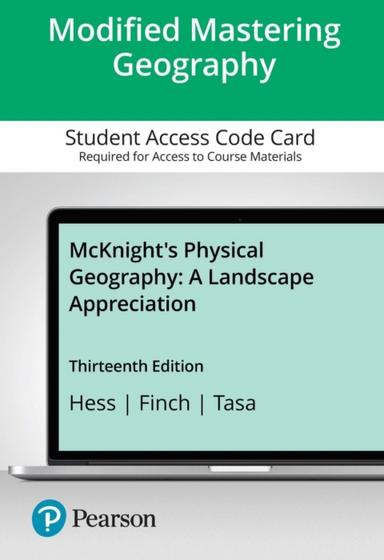Mastering Geography with Pearson eText Access Code for McKnight's Physical Geography