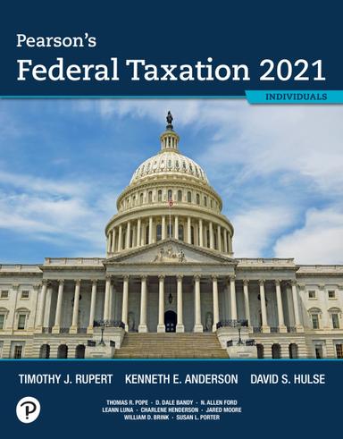 Pearson's Federal Taxation 2021 Individuals