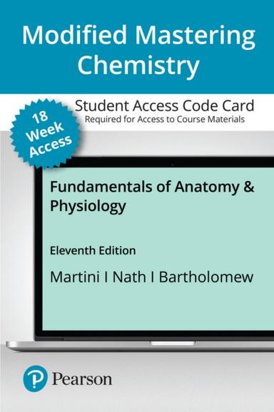 Mastering A&P with Pearson eText Access Code (18 Weeks) for Fundamentals of Anatomy & Physiology
