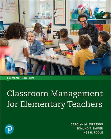 Classroom Management for Elementary Teachers