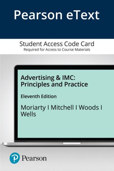 Advertising & IMC: Principles and Practice