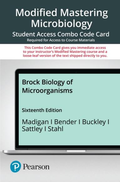 Mastering Biology with Pearson eText + Print Combo Access Code for Brock Biology of Microorganisms