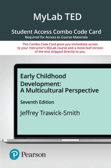 MyLab Education with Pearson eText + Print Combo Access Code for Early Childhood Development