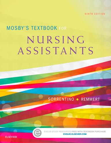 Mosby's Textbook for Nursing Assistants