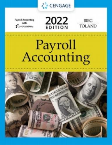 CNOWv2 for Bieg/Toland's Payroll Accounting 2022, 1 term Instant Access