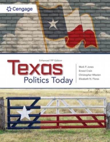 MindTap for Jones/Crain/Wlezien/Flores' Texas Politics Today, Enhanced, 1 term Instant Access