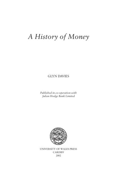 History of Money