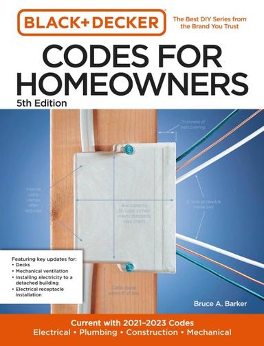 Black and Decker Codes for Homeowners 5th Edition