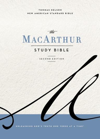 NASB, MacArthur Study Bible