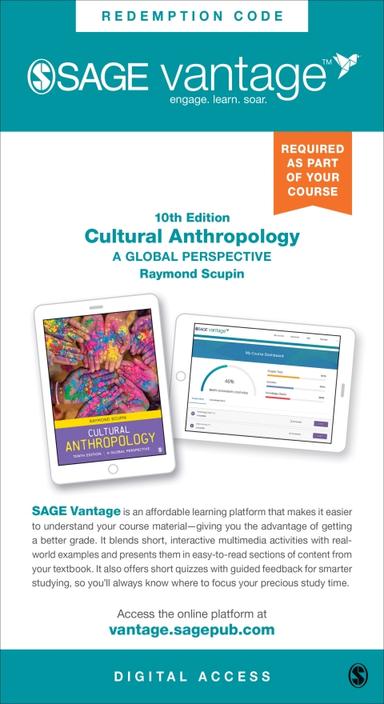 Sage Vantage: Cultural Anthropology: A Global Perspective