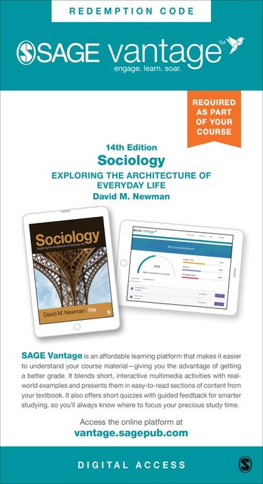 Sage Vantage: Sociology: Exploring the Architecture of Everyday Life