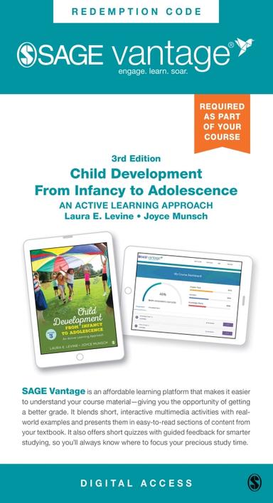 Sage Vantage: Child Development From Infancy to Adolescence: An Active Learning Approach