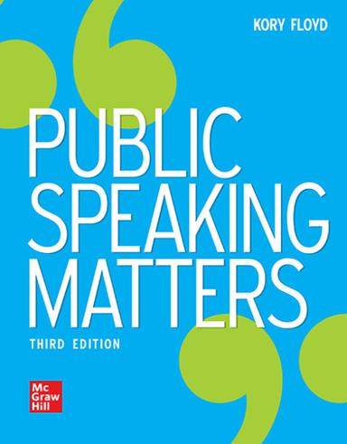 Public Speaking Matters