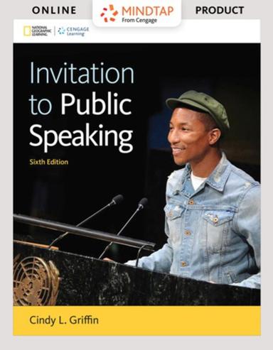 MindTap Speech for Griffin's Invitation to Public Speaking - National Geographic Edition, 6th Edition, [Instant Access], 1 term (6 months)