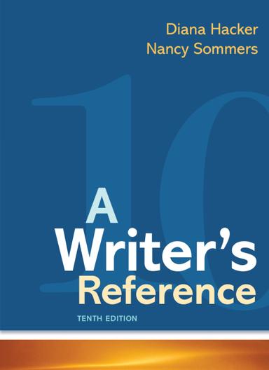 A Writer's Reference