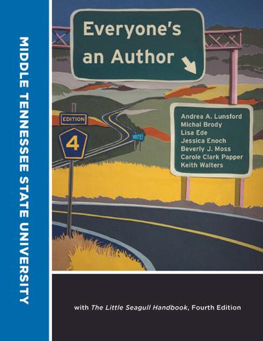 Middle Tennessee State University's custom Everyone's An Author, 4th Ed., with Little Seagull Handbook, 4th edition ebook