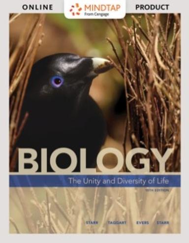 MindTap Biology for Starr/Taggart/Evers/Starr's Biology: The Unity and Diversity of Life, 15th Edition [Instant Access], 1 term (6 months)