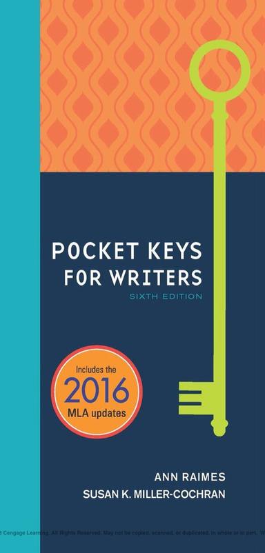 Pocket Keys for Writers with APA Updates