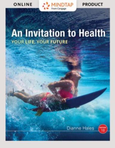 MindTap Health for Hales' An Invitation to Health, 18th Edition [Instant Access], 1 term (6 months)