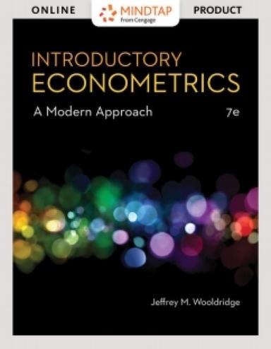 MindTap for Wooldridge's Introductory Econometrics:  A Modern Approach
