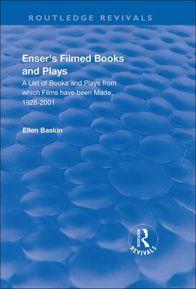Enser’s Filmed Books and Plays
