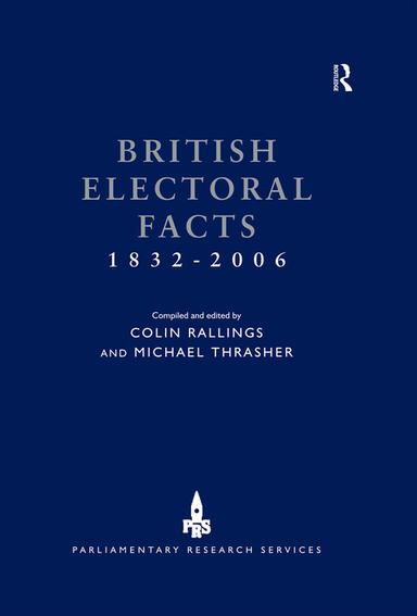 British Electoral Facts 1832-2006