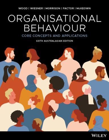 Organisational Behaviour: Core Concepts and Applications