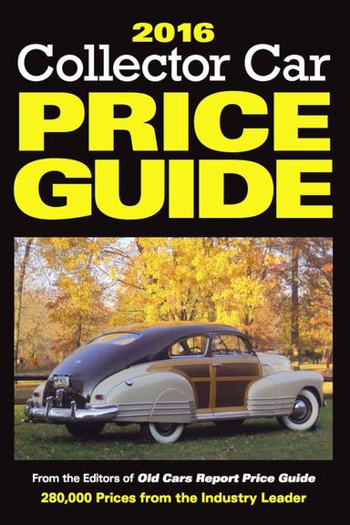 2016 Collector Car Price Guide