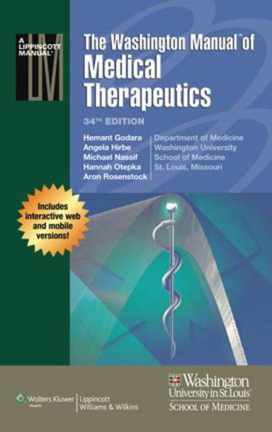 The Washington Manual of Medical Therapeutics