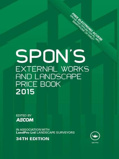 Spon's External Works and Landscape Price Book 2015