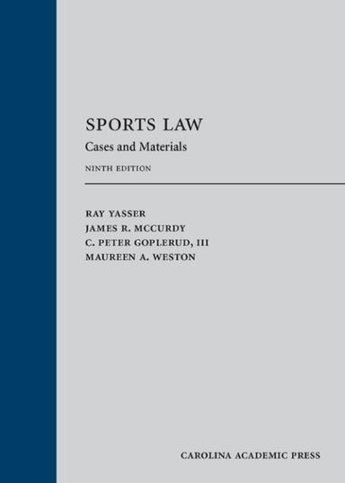 Sports Law: Cases and Materials