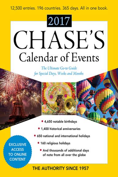 Chase's Calendar of Events 2017