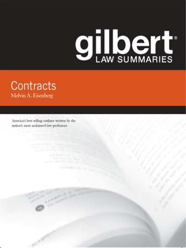Gilbert Law Summaries on Contracts, 14th