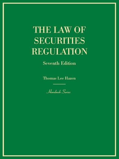 Hazen's The Law of Securities Regulation