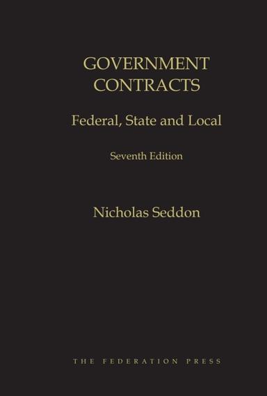 Government Contracts: Federal, State and Local