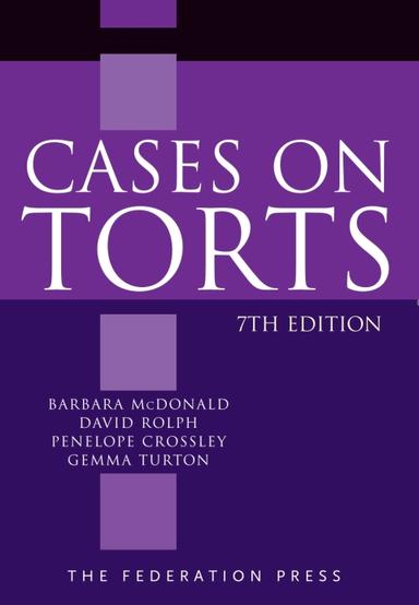 Cases on Torts
