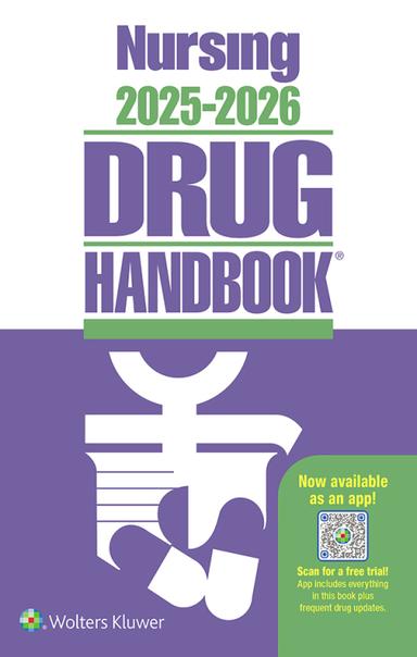 Nursing 2025-2026 Drug Handbook