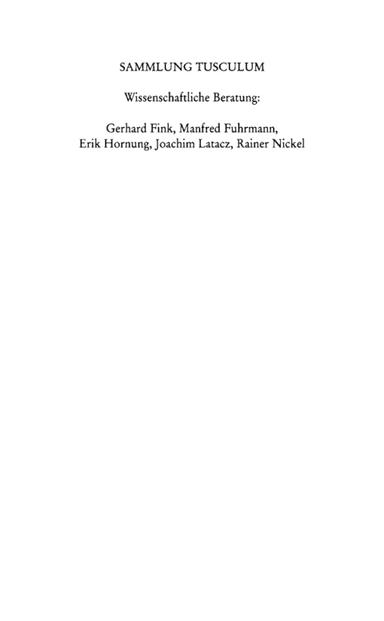 Trost der Philosophie / Consolatio philosophiae