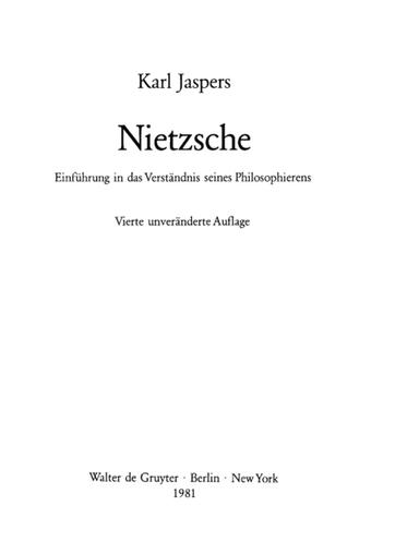 Nietzsche