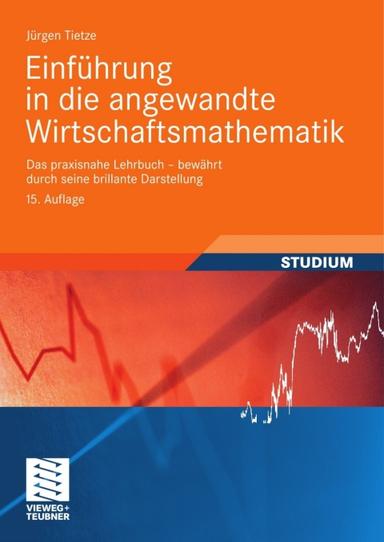 Einführung in die angewandte Wirtschaftsmathematik