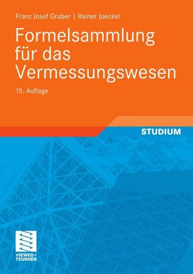 Formelsammlung für das Vermessungswesen