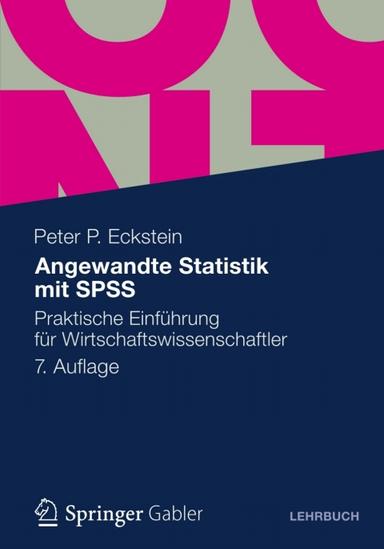 Angewandte Statistik mit SPSS