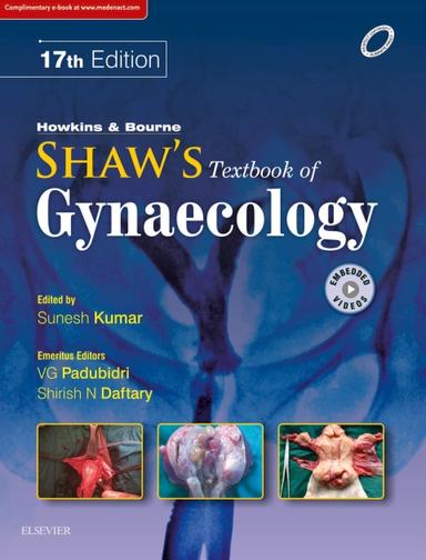 Howkins & Bourne, Shaw's Textbook of Gynecology