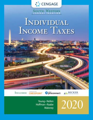 South-Western Federal Taxation 2020: Individual Income Taxes