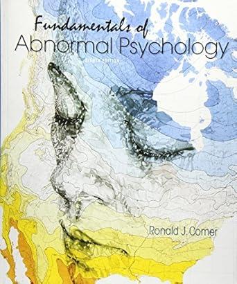 Fundamentals of Abnormal Psychology