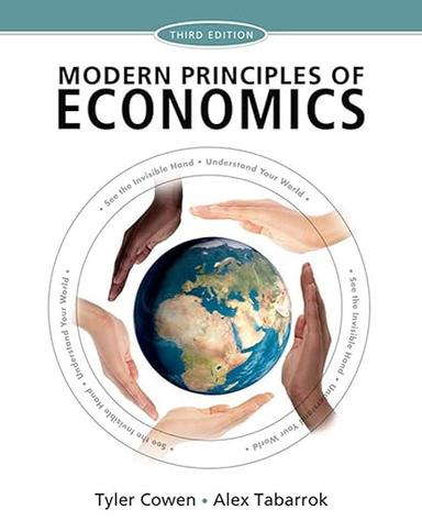 Modern Principles of Economics Third Edition